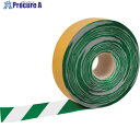 セーフラン 高耐久ラインテープ 幅50mm×30m 緑/白 11756 1巻 ■▼254-2480【代引決済不可】【送料都度見積】