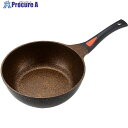 アイメディア IHゴールドマーブルフライパン 24cm深型 1008849 1個 ■▼353-4067 【送料都度見積】