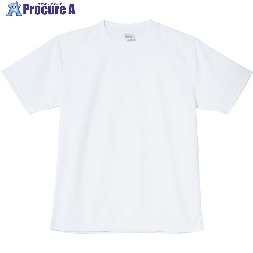 クロダルマ 半袖Tシャツ ホワイト LL 26405-90-LL 1着 ■▼437-3975 【送料都度見積】