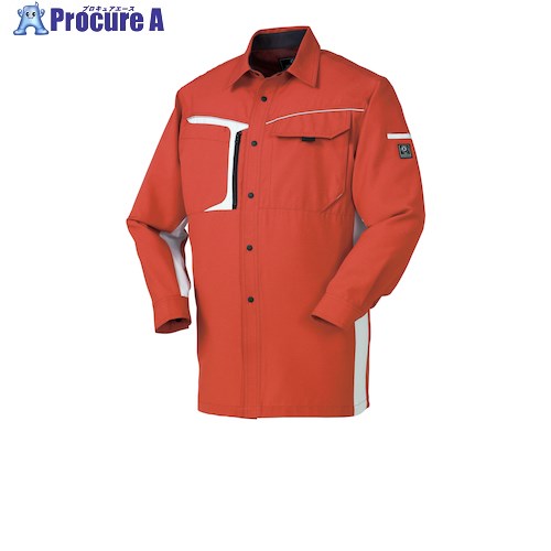 クロダルマ 長袖シャツ レンガ 3L 25598-69-3L 1着 ■▼438-8031 【送料都度見積】