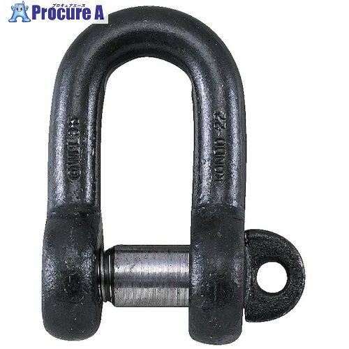 コンドーテック JIS規格シャックル SCシャックル 12(1.0t) 生地 022SCNA012 1個 ■▼543-1205 【送料都度見積】