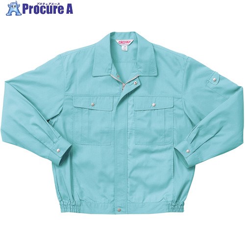 クロダルマ 長袖ジャンパー アクアブルー M 2541-85-M 1着 ■▼552-4872 【送料都度見積】