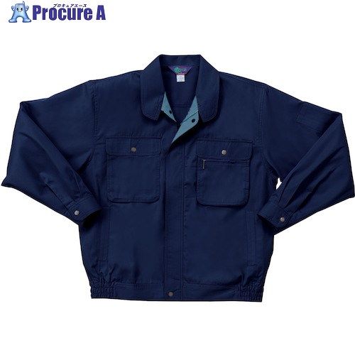 クロダルマ 長袖ジャンパー ネイビー LL 25070-11-LL 1着 ■▼552-6402【代引決済不可】【送料都度見積】