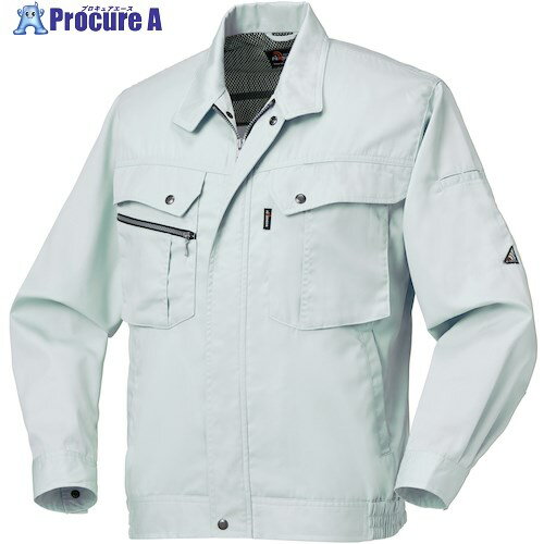 クロダルマ 長袖ジャンパー シルバーグレー LL 254931-40-LL 1着 ■▼553-5957 【送料都度見積】