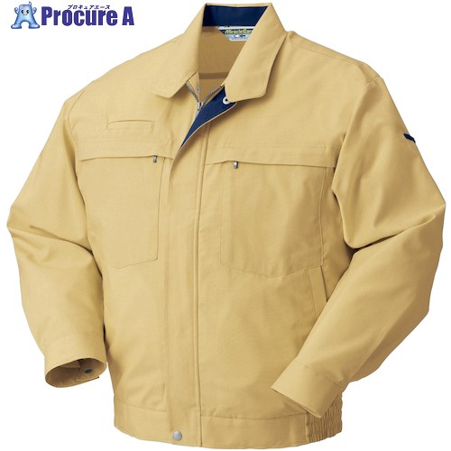 クロダルマ 長袖ジャンパー マスタード 5L 253701-27-5L 1着 ■▼553-7472 【送料都度見積】