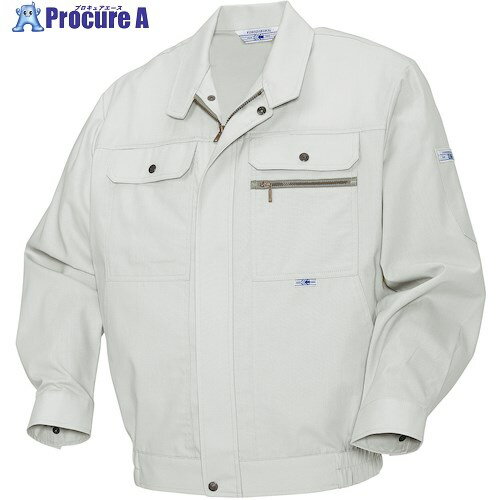 クロダルマ 長袖ジャンパー アイボリー LL 2547-20-LL 1着 ■▼554-5314 【送料都度見積】(4)