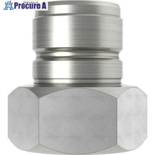 CEJN フル・フローニップル(プラグ)呼径38mm 真鍮製 バルブなし G1 1/4”メネジ 10-851-5205 1個 ■▼566-4949 【送料都度見積】