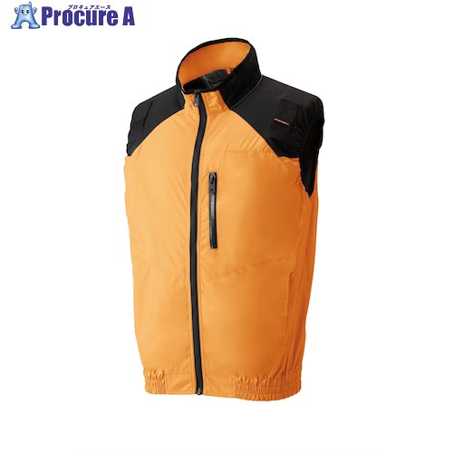 クロダルマ AIR SENSOR-1 ハーネス対応ベスト マンゴーイエロー LL 26880-24-LL 1着 ■▼568-4368 【送料都度見積】