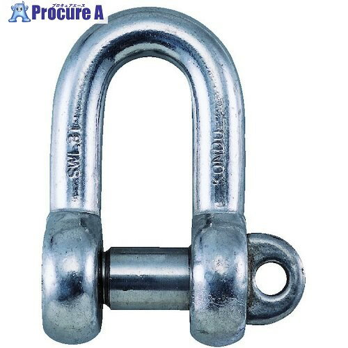 コンドーテック ステンレスKONDO規格シャックル SC 呼び36 112SC36 1個 ■▼612-2837 【送料都度見積】