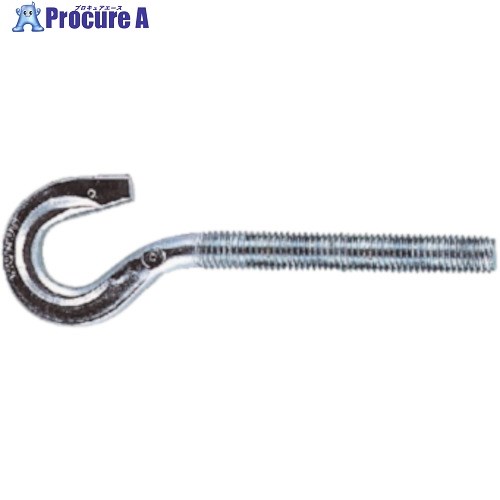 コンドーテック ターンバックル部品 フック棒 左ねじ ユニクロ W3/8 011A2UH09L 1本 ■▼612-5877 【送料都度見積】