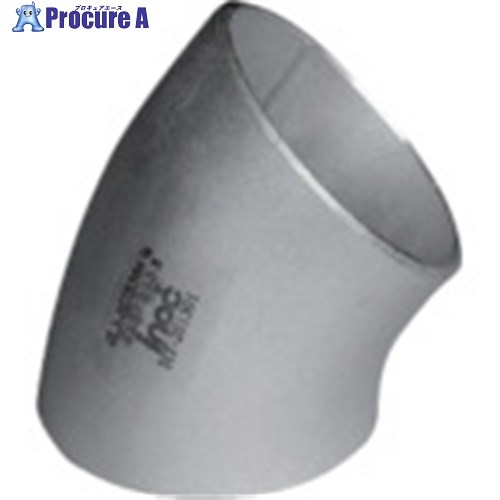 inoc 45°エルボ(ロング) 65A 呼び厚さ10S 31645EL65A10S 1個 ■▼806-5521 【送料都度見積】