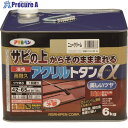 アサヒペン 油性高耐久アクリルトタン用α 6KG ニュークリーム 539373 1缶 ■▼131-0867 【送料都度見積】