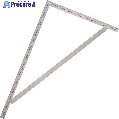 シンワ 筋交付大金目盛付ステン1m×60cm 63121 1本 ▼159-2994