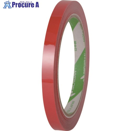 ニチバン バッグシーリングテープ赤 540R 9mmX50m 540R 20巻 ▼356-4541【代引決済不可】