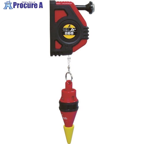 シンワ ハンディ下げ振りJr. 自動巻 赤 (スイピタ200g付) 77502 1個 ▼433-9932