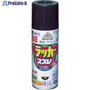 アサヒペン アスペンラッカースプレー420ml つや消し黒 568540 1本 ▼445-0850