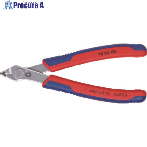 KNIPEX スーパーニッパー 125mm 60° 7823-125 1丁 ▼446-9143