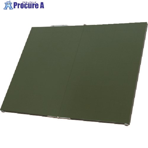 シンワ 黒板木製折畳式OA45x60cm無地 76874 1枚 ▼756-9289【代引決済不可】