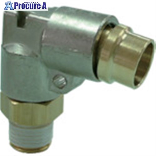 チヨダ フジHタイプメイルエルボ 6mm・R1/8 6-01ML-H 1個 ▼808-4627【代引決済不可】