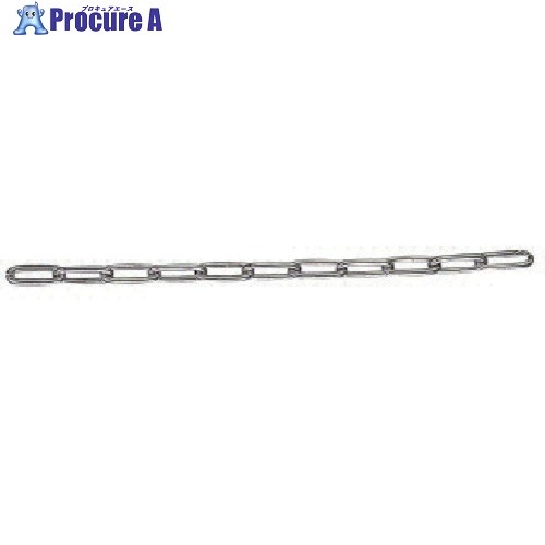 水本 ステンレスチェーン 30m 使用線径d8mm 内長P32mm 8-A 1本 ■▼849-0232 ※車上渡し