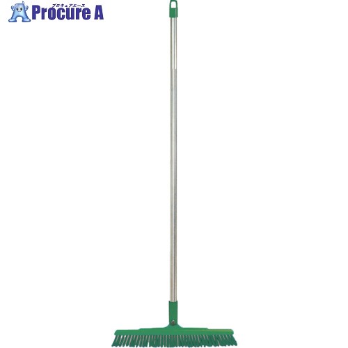 BURRTEC バーキュートプラス 衛生管理用ほうき 短柄タイプ ハード緑1 BCP30-40SUS-THG 1P 62616401 1本 ▼856-3054