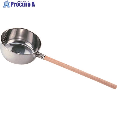 TKG SA18-8水杓子 (目盛付)12cm AMZ01012 1個 ■▼138-6321【代引決済不可】【送料都度見積】