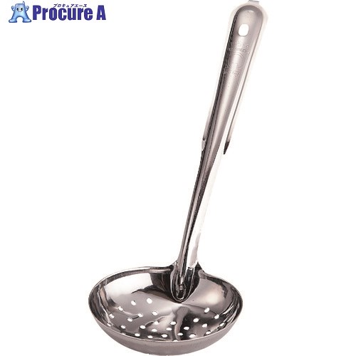 TKG SA18-0お玉杓子 穴明 (カギ付)12.5cm BOT07125 1個 ■▼138-7920【代引決済不可】【送料都度見積】