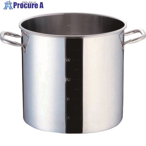 TKG SAパワー・デンジ寸胴鍋 目盛付(蓋無) 48cm AZV7048 1個 ■▼138-7968 【送料都度見積】