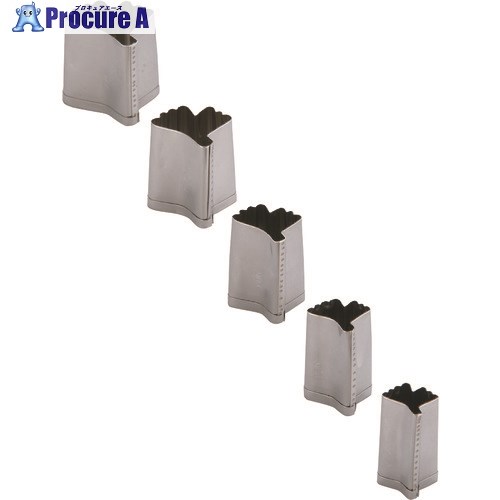 研究用品 厨房用品 調理器具 遠藤商事（株）メーカー名遠藤商事（株）プラス名称 TKG商品名TKG　SA18−8手造り業務用抜型（5ヶ組）　銀杏型式BNK09028メーカー希望小売価格【税抜】5900円(税抜)オレンジブック年　ページ発注コード138-9461JANコード4905001022722特長●お得な5ヶ組セットで便利です。用途仕様●規格：銀杏●材質：18−8ステンレス材質●材質：18−8ステンレスセット内容／付属品注意●※手造りの為、サイズに若干の違いがある場合がございます。原産国日本重量54G納期目安お取寄品（7〜10営業日）※欠品時別途連絡