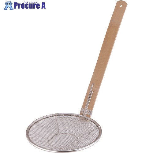 TKG 18-8竹柄そば揚 立柄 21cm ASB6921 1個 ■▼139-4160【代引決済不可】【送料都度見積】