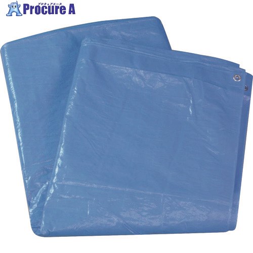 WING ACE ブルーシート 中薄 Kシート #2000タイプ 2.7mX2.7m BS-2727(K) 1枚 ■▼152-0288 【送料都度見積】