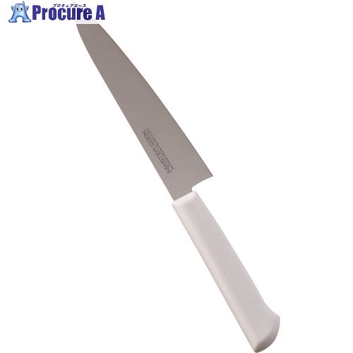 TKG マスターコック 抗菌カラー庖丁ペティナイフ MCPK-150 ホワイト AMSE2151B 1個 ■▼186-2509 【送料..