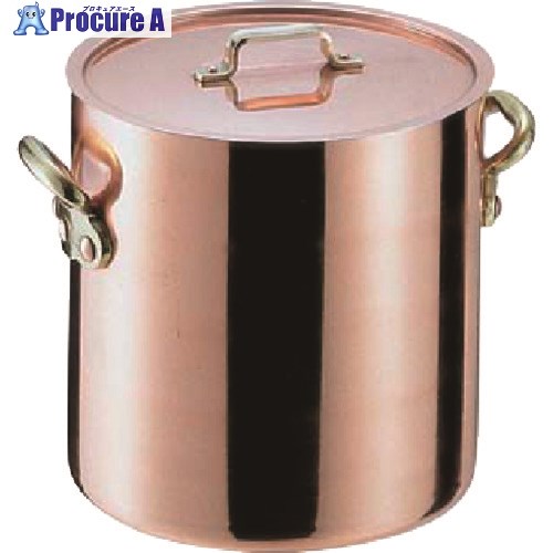 TKG SAエトール銅 寸胴鍋 15cm AZV05015 1個 ■▼186-4205【代引決済不可】【送料都度見積】
