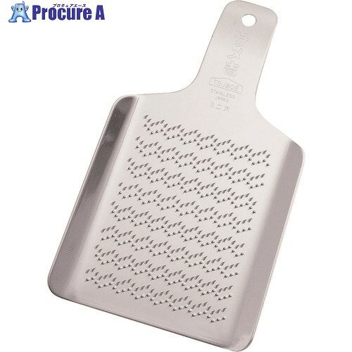 TKG ツボエ ステンレス わさびおろし サメ吉 ミニ大 BOL444 1個 ■▼187-3751【代引決済不可】【送料都度見積】