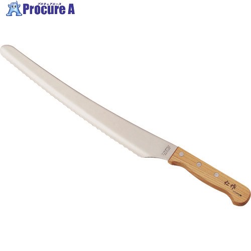 TKG 富田刃物 仁作 ステンレス製 波刃ナイフ No3010 中 ANM0302 1個 ■▼188-5848【代引決済不可】【送料都度見積】