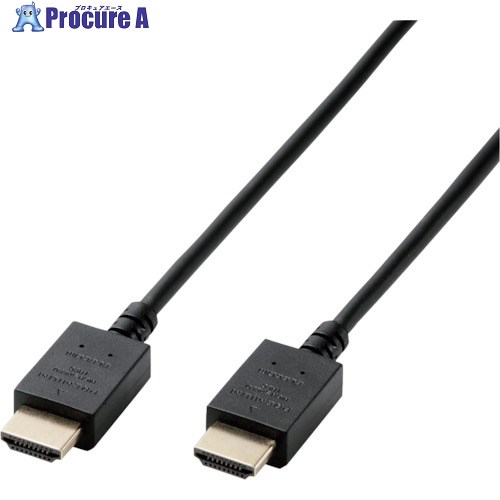 ELECOM HDMI֥ Premium 餫 1.5m ֥å CAC-HDPY15BK 1 256-0715Բġ