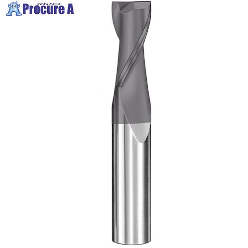 京セラ 2枚刃 スクエアエンドミル 標準 ミリ仕様 3M(AlTiNコーティング) 48676 1本 ■▼274-9014 【送料..