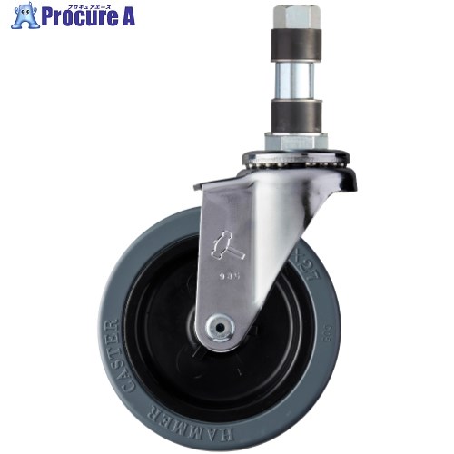 ハンマー パイプ差込自在ゴム車100mm 4206EX-RN100 1個 ■▼337-7860 【送料都度見積】