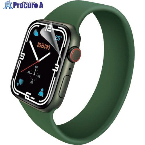 ELECOM Apple Watch 45mmѾ׷ۼե ե륫С ɻ Ʃ AW-21AFLAFPRG 1Ȣ 368-4011Բġ