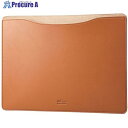 ELECOM パソコンケース MacBookAir 13.6インチ ソフトレザー スリーブタイプ スリム キャメル BM-IBSVM2213CA 1個 ■▼522-4421【代引決済不可】(2)