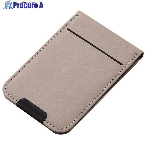 ELECOM 背面フリーアングルスタンド マグネット取付 MagSafe対応iPhone用 ウォームグレー AMS-BPDSFGYD 1個 ■▼544-8242 ELECOM 背面フリーアングルスタンド マグネット取付 MagSafe対応iPhone用 ウォームグレー AMS-BPDSFGYD 1個 ■▼544-8242