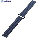 ELECOM Apple Watch 49/45/44/42mm用バンド マグネット シリコン ネイビー×ホワイト AW-45BDMAGNV 1本 ■▼544-...