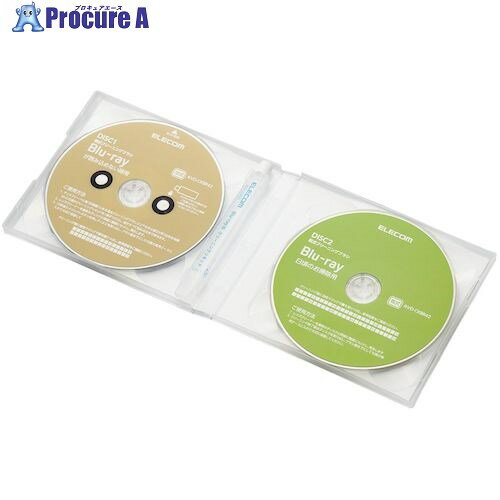ELECOM テレビ用クリーナー Blu-ray レンズクリーナー 湿式 乾式 2枚組 AVD-CKBR42 1組 ■▼572-9706