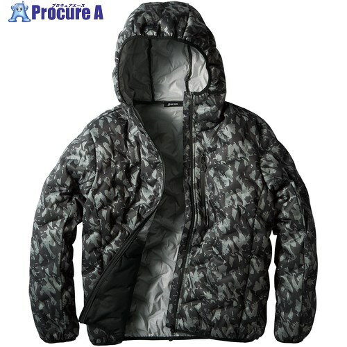 クロダルマ シームレスストレッチ防寒ジャケット メイサイグレー LL 54377-420-LL 1着 ■▼656-9347【代引決済不可】【送料都度見積】