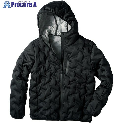 クロダルマ シームレスストレッチ防寒ジャケット ブラック 5L 54377-49-5L 1着 ■▼657-0880 【送料都度見積】