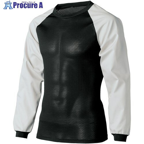 クロダルマ ハイブリッド長袖アンダーレイヤー シルバー LL 47136-40-LL 1着 ■▼662-6423 【送料都度見積】