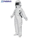 緑十字 冷却ファン付き蜂防護服(手袋セット) フルハーネス対応タイプ ホワイト フリーサイズ 375909 1組 ■▼664-2701