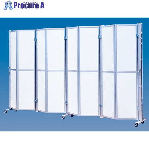 ゲート工業 パネルキャスターゲート ”Dゲート” 高さ2.0m×幅9.0m 両開き ADW-2P1-90 1台 ■▼677-2784