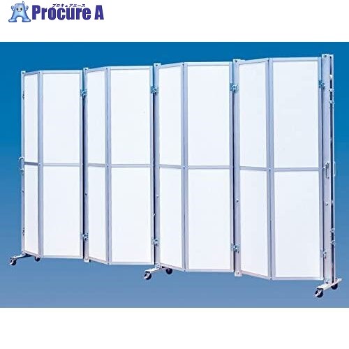 ゲート工業 パネルキャスターゲート ”Cゲート” 高さ2.0m×幅9.0m 両開き ACW-2P1-90 1台 ■▼677-2825