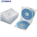 ELECOM CD・DVD・Blu-rayプラケース 4枚収納 クリア (5枚入) CCD-JSCNQ5CR 1パック ■▼828-2813
